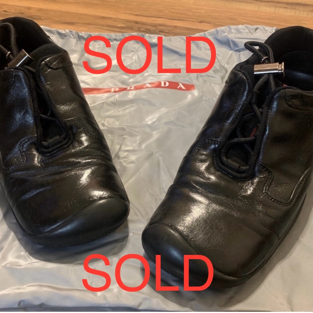 Prada Square Toe Casual Shoes/Sneakers